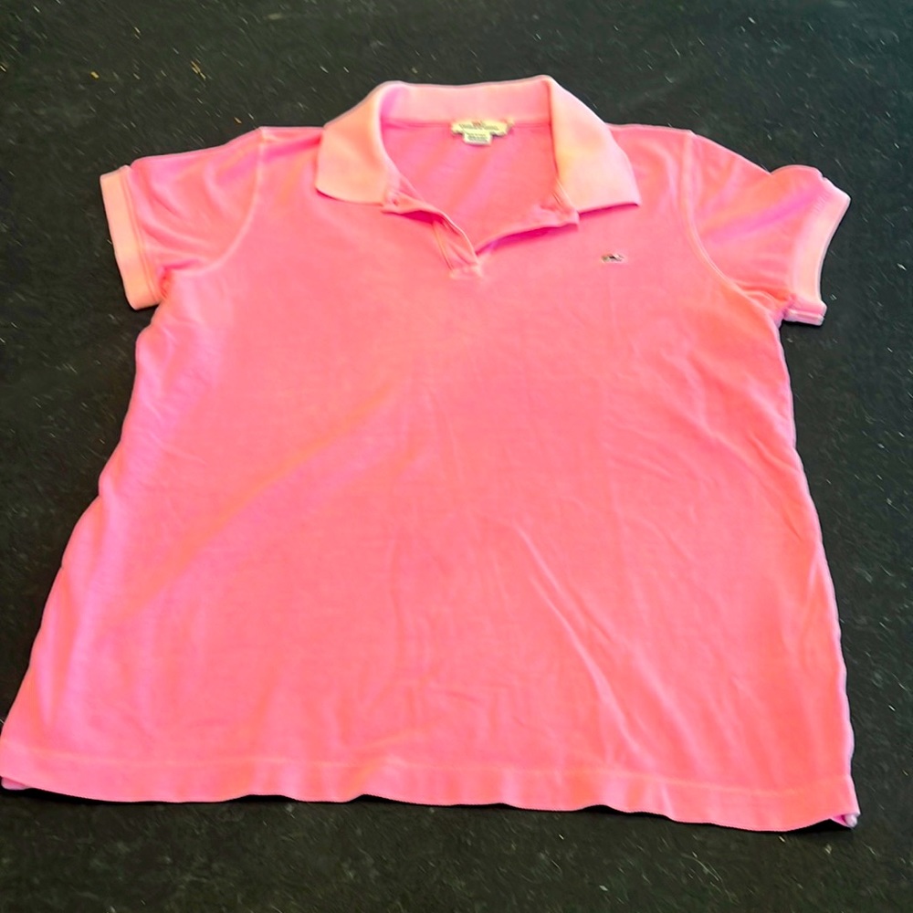 Short sleeve whitewashed pink